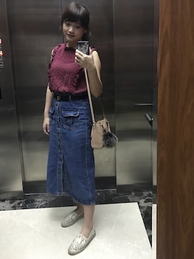 Shan さん（レディース・157cm）の夏コーディネート