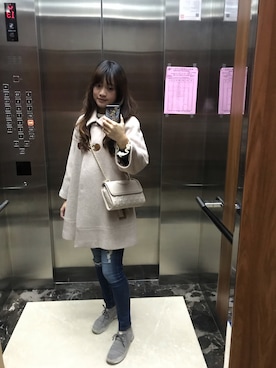 Shan さん（レディース・157cm）の冬コーディネート