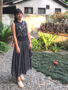 「Forever New（フォーエバーニュー）のアイテム」を使った、Shan さん（レディース・157cm）の春コーディネート