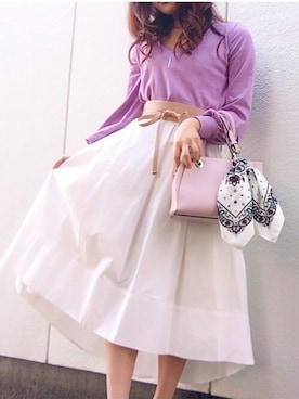 honokaさん（レディース・155cm）の春コーディネート