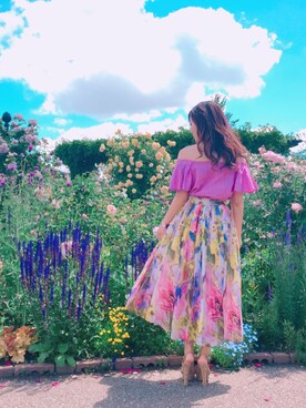 honokaさん（レディース・155cm）の夏コーディネート