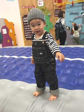 WEAR × おうしろうさん（キッズ・90cm）の冬コーディネート