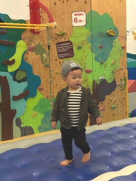 WEAR × おうしろうさん（キッズ・90cm）の冬コーディネート