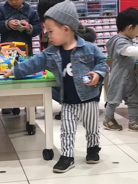 WEAR × おうしろうさん（キッズ・90cm）の春コーディネート