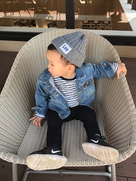 WEAR × おうしろうさん（キッズ・90cm）の春コーディネート