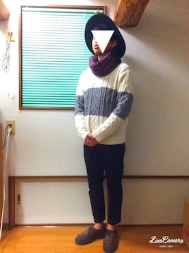 けいちゃろさん（メンズ・168cm）の冬コーディネート