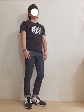 「NANO universe（ナノユニバース）のアイテム（腕時計）」を使った、ejさん（メンズ・166cm）の夏コーディネート