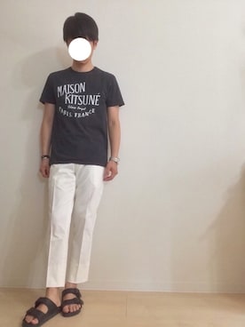 「NANO universe（ナノユニバース）のアイテム（腕時計）」を使った、ejさん（メンズ・166cm）の夏コーディネート
