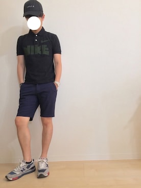「NANO universe（ナノユニバース）のアイテム（腕時計）」を使った、ejさん（メンズ・166cm）の夏コーディネート
