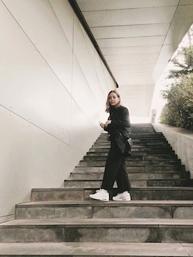 「アイテム（スーツパンツ）」を使った、Phennapha Tintamoraさん（レディース・152cm）の夏コーディネート