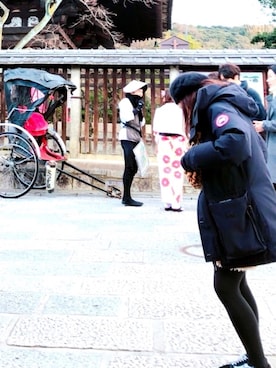 Sayaさん（レディース・153cm）の冬コーディネート