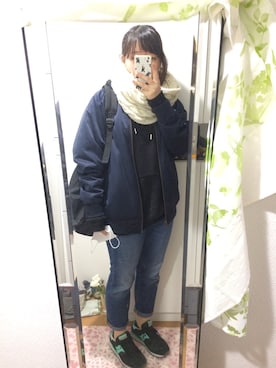 「リュク」｜白野さん（レディース・154cm）の冬コーディネート