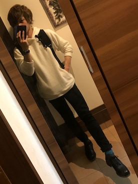 かずやさん（メンズ・171cm）の春コーディネート