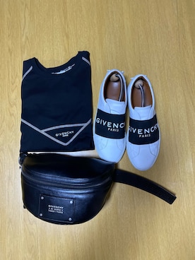 「GIVENCHY（ジバンシイ）のアイテム（その他シューズ）」を使った、ぐっつぃーさん（メンズ・174cm）の夏コーディネート