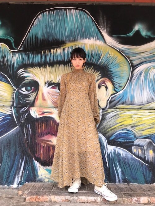 吉岡里帆さんのコーディネート