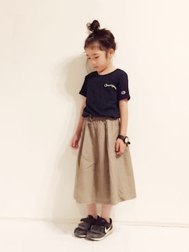 yuuunaさん（キッズ・110cm）の夏コーディネート