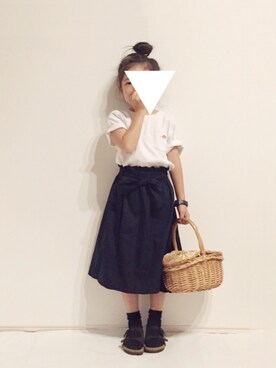 yuuunaさん（キッズ・110cm）の夏コーディネート