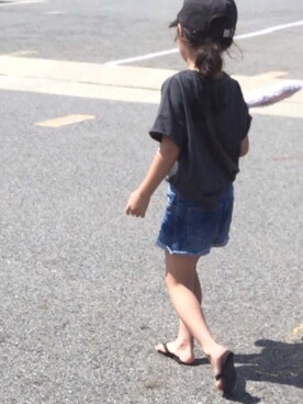 yuuunaさん（キッズ・110cm）の夏コーディネート