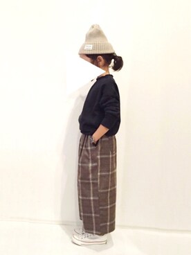「GLOBAL WORK（グローバルワーク）のアイテム（その他）」を使った、yuuunaさん（キッズ・110cm）の秋コーディネート