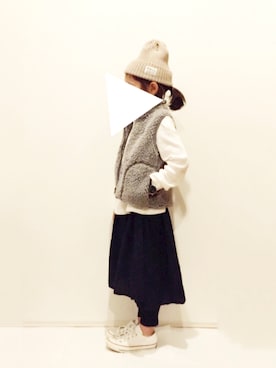yuuunaさん（キッズ・110cm）の秋コーディネート