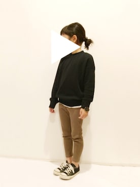 「BEAUTY&YOUTH UNITED ARROWS(ビューティーアンドユースユナイテッドアローズ)のアイテム」を使った、yuuunaさん(キッズ・110cm)の秋コーディネート