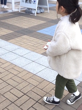 「BEAUTY&YOUTH UNITED ARROWS(ビューティーアンドユースユナイテッドアローズ)のアイテム」を使った、yuuunaさん(キッズ・110cm)の冬コーディネート