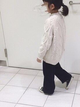 「BEAUTY&YOUTH UNITED ARROWS(ビューティーアンドユースユナイテッドアローズ)のアイテム」を使った、yuuunaさん(キッズ・110cm)の冬コーディネート