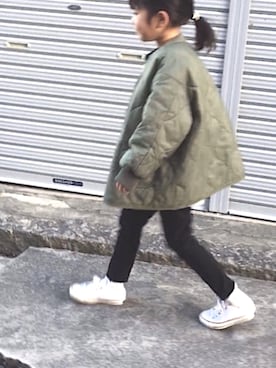 「BEAUTY&YOUTH UNITED ARROWS(ビューティーアンドユースユナイテッドアローズ)のアイテム」を使った、yuuunaさん(キッズ・110cm)の冬コーディネート