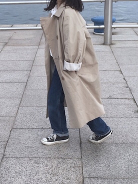 「GLOBAL WORK（グローバルワーク）のアイテム（その他）」を使った、yuuunaさん（キッズ・110cm）の春コーディネート