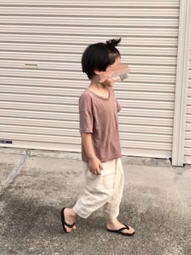 「DUPE（デュープ）のアイテム」を使った、yuuunaさん（キッズ・130cm）の夏コーディネート