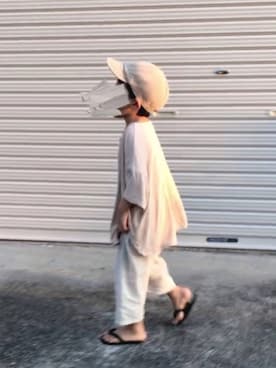 「DUPE（デュープ）のアイテム」を使った、yuuunaさん（キッズ・130cm）の夏コーディネート