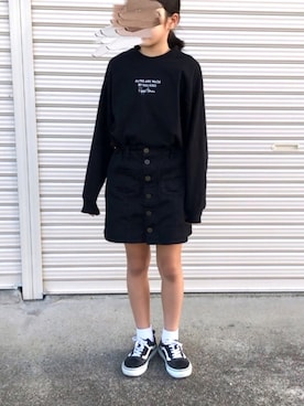 yuuunaさん（キッズ・132cm）の秋コーディネート