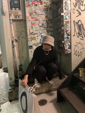 「Bijou R.I （ビジューアールアイ）のアイテム」を使った、ユユメさん（レディース・166cm）の秋コーディネート