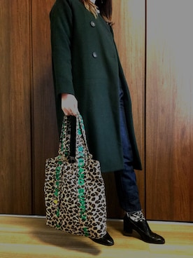 Cさん(レディース・161cm)の冬コーディネート