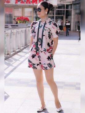 「iT（イット）のアイテム（パンツ）」を使った、abnormalckkさん（レディース・165cm）の春コーディネート