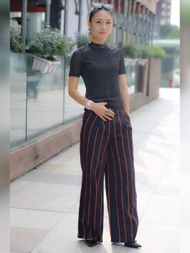 「iT（イット）のアイテム（パンツ）」を使った、abnormalckkさん（レディース・165cm）の夏コーディネート