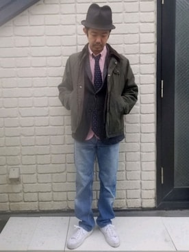 「BARNEYS NEWYORK」｜idubyouさん（メンズ・165cm）の冬コーディネート