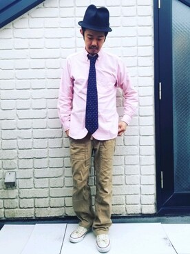 「BARNEYS NEWYORK」｜idubyouさん（メンズ・165cm）の春コーディネート