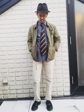 idubyouさん（メンズ・165cm）の春コーディネート