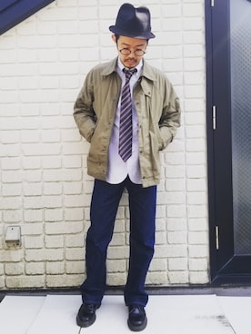 idubyouさん（メンズ・165cm）の春コーディネート