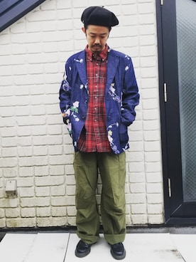 idubyouさん（メンズ・165cm）の春コーディネート