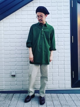 「LAULHERE 」｜idubyouさん（メンズ・165cm）の春コーディネート