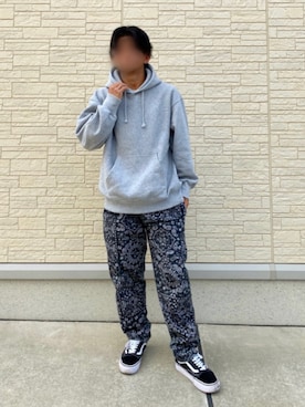 ペイズリー柄 長袖シャツcookmanセットアップ クックマン ペイズリー セットアップ クックマンペイズリーセットアップ