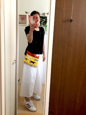 「Lisa Larson（リサラーソン）のアイテム」を使った、Ring-go'roundさん（レディース・153cm）の夏コーディネート