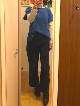 「JUNKO SHIMADA（ジュンコシマダ）のアイテム」を使った、Ring-go'roundさん（レディース・153cm）の冬コーディネート