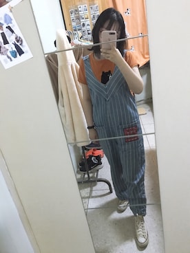 「b+ab（ビープラスエービー）のアイテム」を使った、UHAさん（レディース・159cm）の春コーディネート