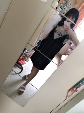 「I.Tのアイテム」を使った、UHAさん（レディース・160cm）の夏コーディネート