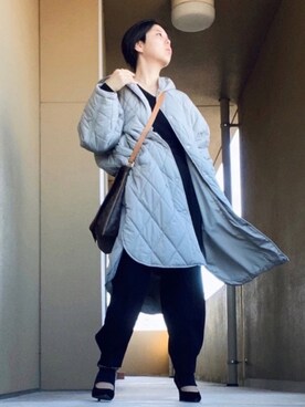 Zara ザラ のダウンジャケット コートを使ったレディース人気ファッションコーディネート 年齢 45歳 49歳 Wear
