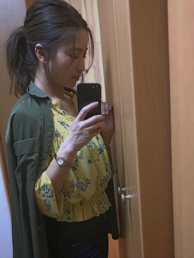 「unglid（アングリッド）のアイテム」を使った、ykさん（レディース・156cm）の秋コーディネート