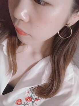 「Avail（アベイル）のアイテム（ピアス（両耳用））」を使った、わかなさん（レディース・162cm）の夏コーディネート